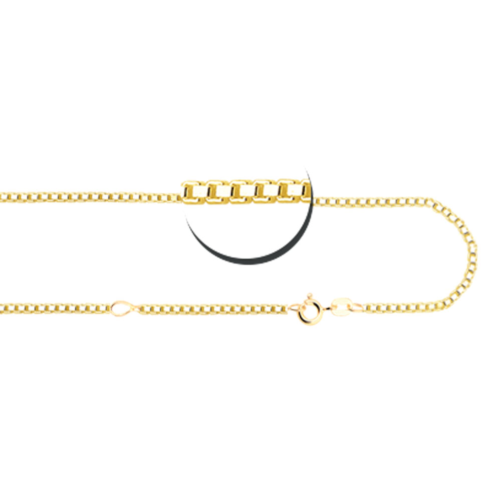 Gouden ketting venetiaans 45-50 cm2 Gouden ketting venetiaans 45-50 cm2